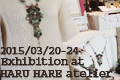 2015 ťW at HARU HARE Atelier in Maruyama